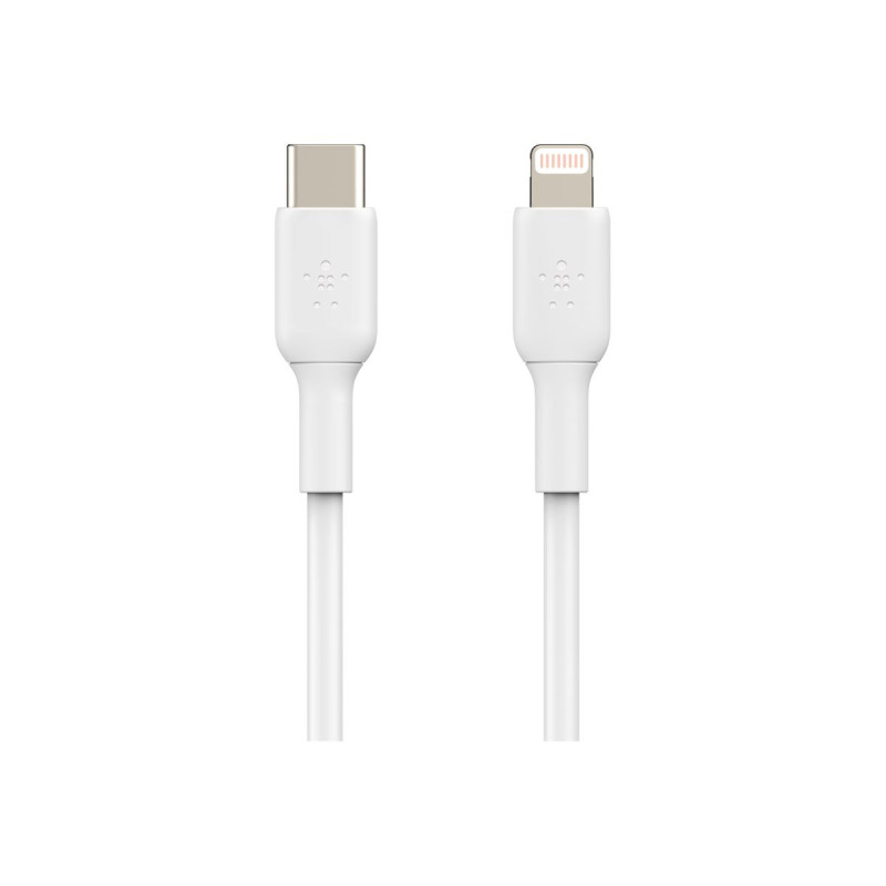 Belkin Câble USB-C vers Lightning 2 m blanc
