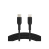 BELKIN Cable USB-C vers Lightning Tréssé 1m Noir