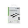 BELKIN Cable USB-C vers Lightning Tréssé 1m Noir