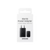Samsung Chargeur Secteur 15W, Port USB Type C (sans câble) Noir