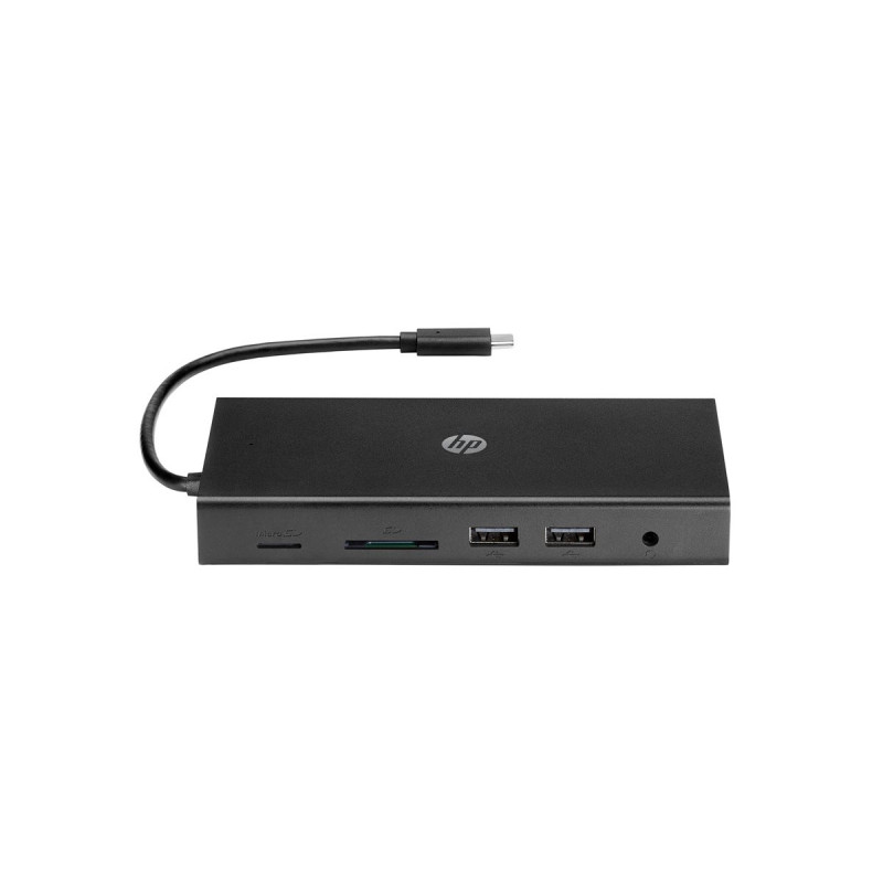 HP Travel Hub - réplicateur de port - USB-C - VGA, HDMI