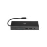HP Travel Hub - réplicateur de port - USB-C - VGA, HDMI
