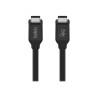 Belkin Câble USB4 en 0,8 m rétrocompatible USB3, 100W