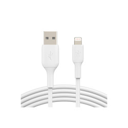 Belkin Câble Lightning USB-A 1m blanc
