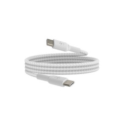 Belkin Câble tressé USB-C USB-C 1m blanc