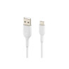 Belkin Câble USB-A vers USB-C 1m blanc