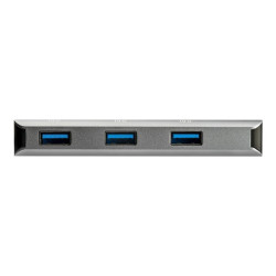 StarTech.com Hub USB-C 3 ports USB et lecteur de carte SD - 2x USB-A, 1x USB-C - 10 Gbps - Cable hote integre de 25 cm (HB31C...