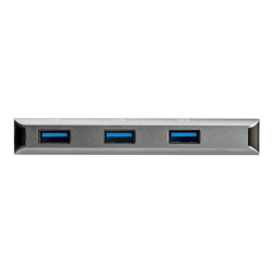 StarTech.com Hub USB-C 3 ports USB et lecteur de carte SD - 2x USB-A, 1x USB-C - 10 Gbps - Cable hote integre de 25 cm (HB31C...