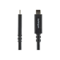 StarTech Câble USB-C vers USB-C avec Power Delivery 5A de 1,8 m - Cordon USB 3.0 Type-C certifié USB-IF - Noir (USB315C5C6) -...