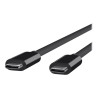 DLH - Câble USB de type-C - USB-C pour USB-C - 1 m