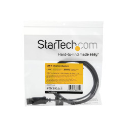 StarTech.com Câble adaptateur USB-C vers DisplayPort de 1,8 m - 8K à 30 Hz - Compatible Thunderbolt 3 - HBR3 (CDP2DP146B) - a...