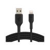 Belkin Câble tressé Lightning USBA 0,15m