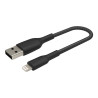 Belkin Câble tressé Lightning USBA 0,15m
