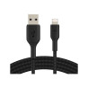 Belkin Câble tressé Lightning USBA 0,15m