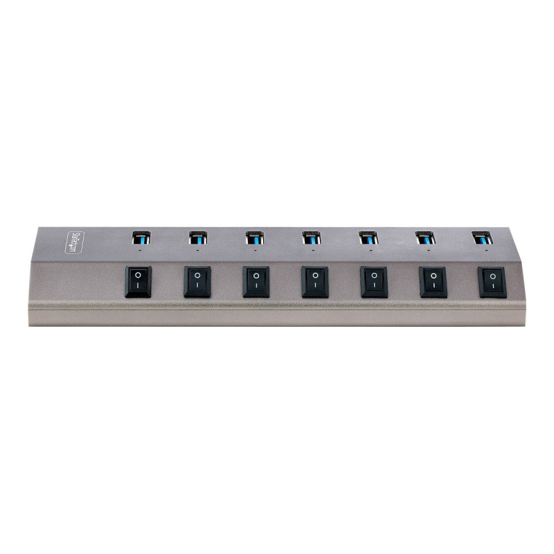 StarTech.com Hub USB-C Auto-Alimenté 7 Ports, USB-C vers USB-A, BC 1.2 - concentrateur (hub) - 7 ports