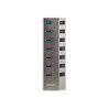 StarTech.com Hub USB-C Auto-Alimenté 7 Ports, USB-C vers USB-A, BC 1.2 - concentrateur (hub) - 7 ports