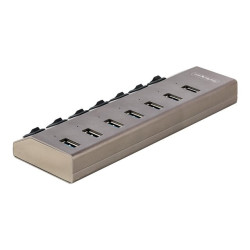 StarTech.com Hub USB-C Auto-Alimenté 7 Ports, USB-C vers USB-A, BC 1.2 - concentrateur (hub) - 7 ports