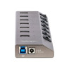 StarTech.com Hub USB-C Auto-Alimenté 7 Ports, USB-C vers USB-A, BC 1.2 - concentrateur (hub) - 7 ports