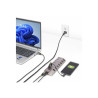 StarTech.com Hub USB-C Auto-Alimenté 7 Ports, USB-C vers USB-A, BC 1.2 - concentrateur (hub) - 7 ports