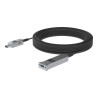 Huddly USB 3 AOC type AM to AF cable 10.0m