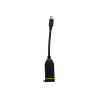 C2G Universal 4K HDMI Dongle Adapter Ring with Color Coded Mini DisplayPort, DisplayPort, and USB-C - kit d'adaptateur vidéo...