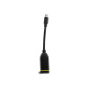 C2G Universal 4K HDMI Dongle Adapter Ring with Color Coded Mini DisplayPort, DisplayPort, and USB-C - kit d'adaptateur vidéo...