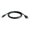 C2G 8ft 4K HDMI Cable with Ethernet - High Speed HDMI Cable -M/M - câble HDMI avec Ethernet - 2.44 m