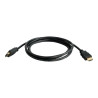 C2G 8ft 4K HDMI Cable with Ethernet - High Speed HDMI Cable -M/M - câble HDMI avec Ethernet - 2.44 m