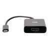 C2G 4K USB C to HDMI Adapter - 4K 60Hz - adaptateur vidéo - HDMI / USB