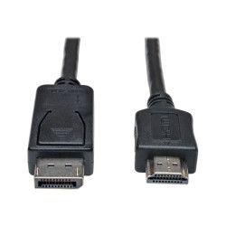 Eaton Tripp Lite Series DisplayPort to HDMI Adapter Cable (M/M), 3 ft. (0.9 m) - câble adaptateur - DisplayPort / HDMI - 91 cm