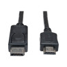 Eaton Tripp Lite Series DisplayPort to HDMI Adapter Cable (M/M), 3 ft. (0.9 m) - câble adaptateur - DisplayPort / HDMI - 91 cm