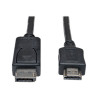 Eaton Tripp Lite Series DisplayPort to HDMI Adapter Cable (M/M), 3 ft. (0.9 m) - câble adaptateur - DisplayPort / HDMI - 91 cm