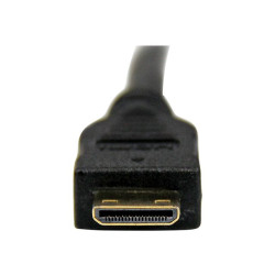 StarTech.com Câble Adaptateur Mini HDMI® vers DVI-D M/M pour Tablet et Caméra - 1x Mini HDMI (Type C) Mâle, 1x DVI-D (18+1) M...