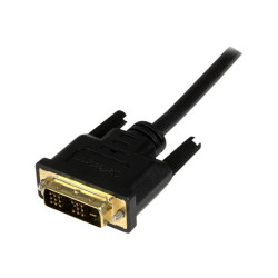 StarTech.com Câble Adaptateur Mini HDMI® vers DVI-D M/M pour Tablet et Caméra - 1x Mini HDMI (Type C) Mâle, 1x DVI-D (18+1) M...