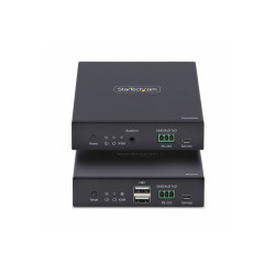 StarTech.com HDMI KVM Extender Over IP Network, 4K 60Hz, Driverless - kit émetteur et récepteur - Rallonge vidéo/audio/USB -...