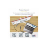 Startech Adaptateur USB vers HDMI - Carte graphique externe - USB 3.0 - Slim - 1080p - Adaptateur multi-écrans - câble adapta...