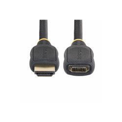 Startech Câble d'Extension HDMI 2.0 de 2 m, Câble HDMI, 4K60Hz, M/F - câble de rallonge HDMI - 2 m