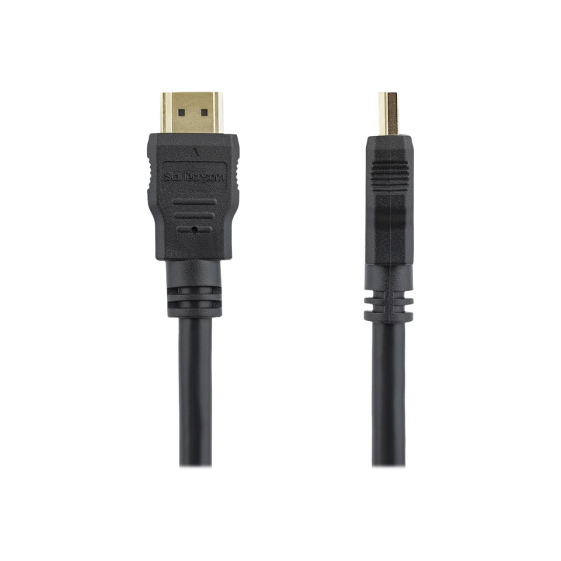 Startech Câble HDMI haute vitesse Ultra HD 4k x 2k de 1,5m - Cordon HDMI vers HDMI - Mâle / Mâle - Noir - Plaqués or - câble...