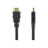 Startech Câble HDMI haute vitesse Ultra HD 4k x 2k de 1,5m - Cordon HDMI vers HDMI - Mâle / Mâle - Noir - Plaqués or - câble...
