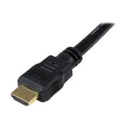Startech Câble HDMI haute vitesse Ultra HD 4k x 2k de 1,5m - Cordon HDMI vers HDMI - Mâle / Mâle - Noir - Plaqués or - câble...