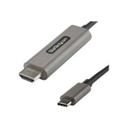 StarTech.com Câble Adaptateur Graphique USB-C vers HDMI 4K 60Hz HDR10 5m - Ultra HD USB Type-C vers HDMI 4K 2.0b - Convertiss...