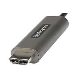 StarTech.com Câble Adaptateur Graphique USB-C vers HDMI 4K 60Hz HDR10 5m - Ultra HD USB Type-C vers HDMI 4K 2.0b - Convertiss...