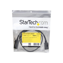 StarTech.com Câble adaptateur DisplayPort vers HDMI de 1 m - Convertisseur DP vers HDMI avec câble intégré - M/M - Ultra HD 4...