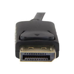 StarTech.com Câble adaptateur DisplayPort vers HDMI de 1 m - Convertisseur DP vers HDMI avec câble intégré - M/M - Ultra HD 4...