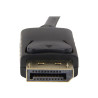 StarTech.com Câble adaptateur DisplayPort vers HDMI de 1 m - Convertisseur DP vers HDMI avec câble intégré - M/M - Ultra HD 4...