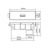 VISION Techconnect Module de Plaque Frontale AV Modulaire - GARANTIE À VIE