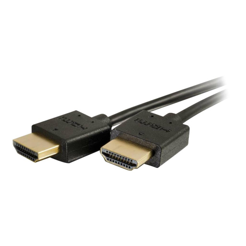 C2G 2ft 4K HDMI Cable - Ultra Flexible Cable with Low Profile Connectors - câble HDMI - 61 cm