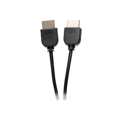 C2G 2ft 4K HDMI Cable - Ultra Flexible Cable with Low Profile Connectors - câble HDMI - 61 cm