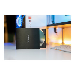 Verbatim Slimline - lecteur DVD±RW (±R DL) - USB 3.2 Gen 1 - externe