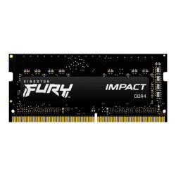Kingston FURY Impact - DDR4 - module - 8 Go - SO DIMM 260 broches - 3200 MHz / PC4-25600 - mémoire sans tampon